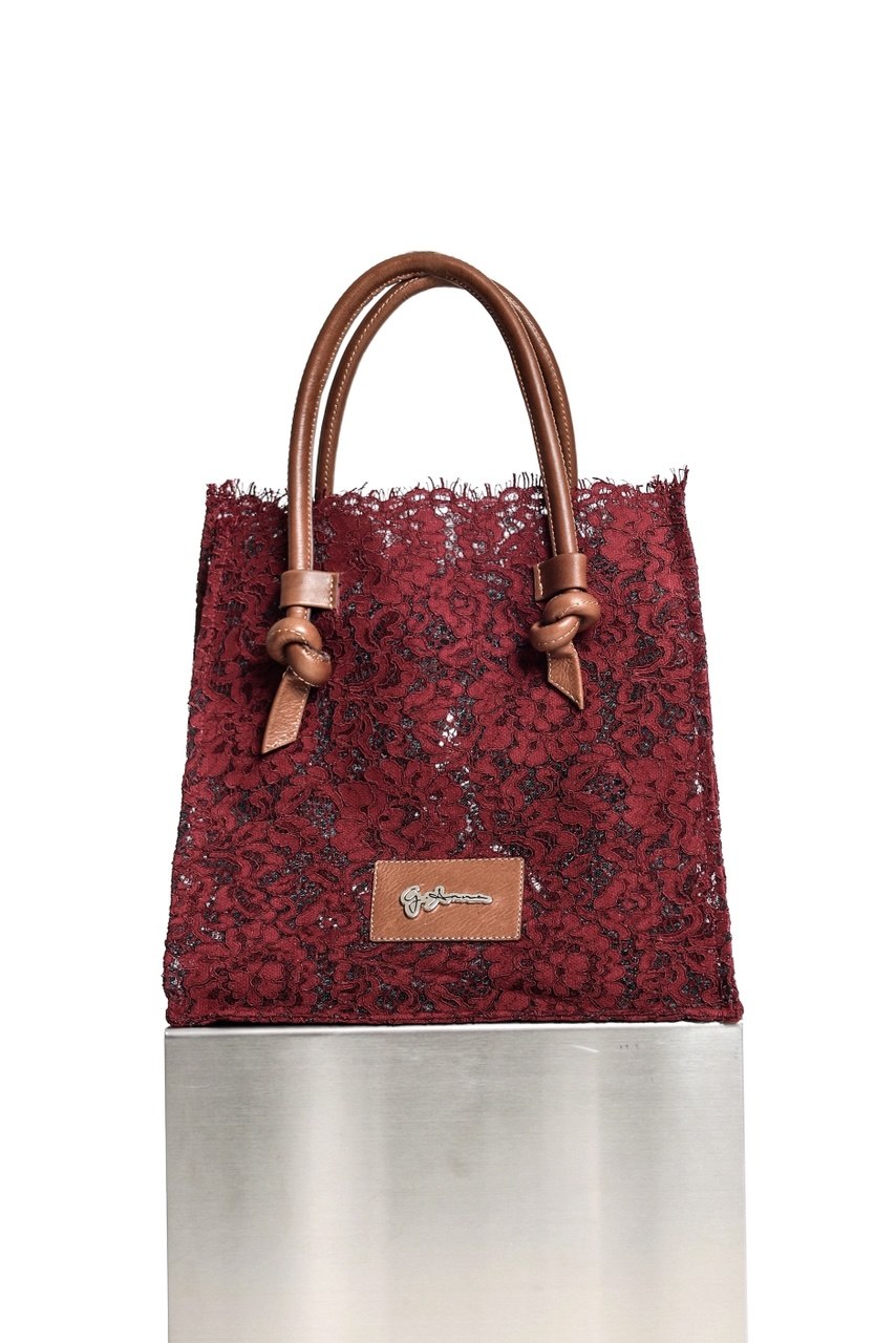 Lace Bag "The Romance" (Rose Red)