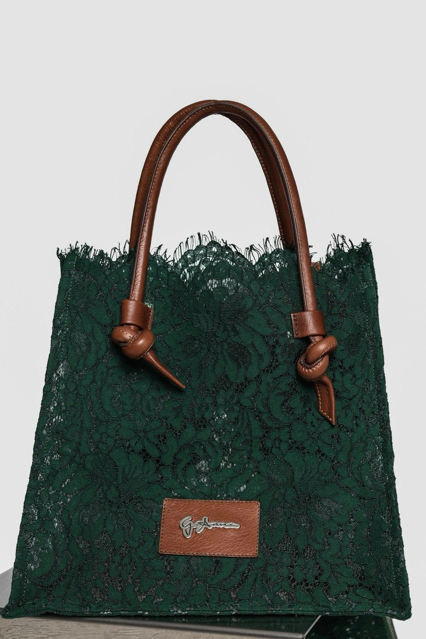 Lace Bag "The Romance" (Deep Green)