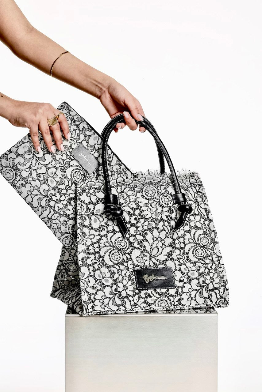 Lace Bag "The Romance" (Monochrome)
