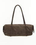 Suede Shoulder Bag “Amber”